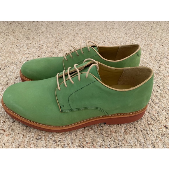 Brooks Brothers Green Suede Classic Bucks - Picture 3 of 5